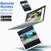 ANNKE 1080P Security Camera System, 16CH 4K DVR with AI Motion Detection, 4X 2MP (19201080) Add-on Wired White Turret Cams with Smart Color Night Vision, IP67, Compatible with Alexa, 4TB HDD view 4