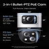 eufy 4K NVR Security Camera System S4 Max, Power Over Ethernet, Wired, 24/7 Recording, Triple Lens Bullet-PTZ Cam, 360 PTZ, Up to 16CH, Cross-Cam Tracking, 8 Auto Zoom, Smart Video Search, 2TB HDD view 2