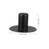 Garneck 2pcs Speaker Stand Base Replacement Heavy Duty Iron Bracket Audio Support Design Wear-Resistant Spray Finish view 2