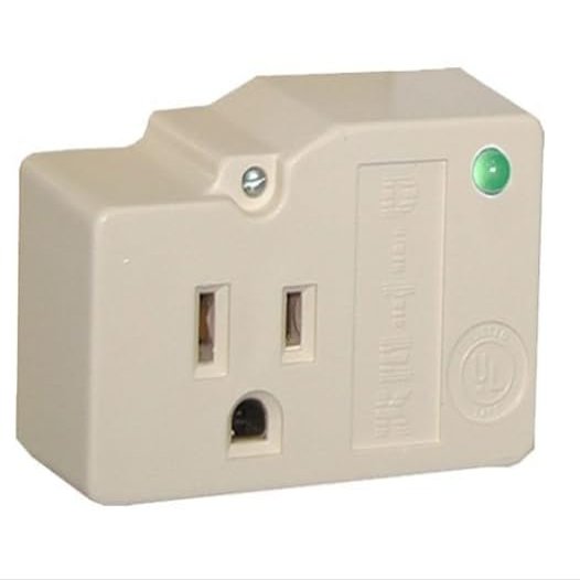 DTK-1F Single Outlet 120VAC Surge Protective Device Essential Protection for Sensitive Electronics