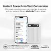 AltaX ThinkNote AI Voice Recorder for Meetings, Calls & Lectures | ChatGPT Powered Instant Transcription, Auto Summary & Mind Maps | 107 Language Support | All-Metal Design w/Case | 64GB (Onyx Steel) view 3