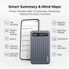 AltaX ThinkNote AI Voice Recorder for Meetings, Calls & Lectures | ChatGPT Powered Instant Transcription, Auto Summary & Mind Maps | 107 Language Support | All-Metal Design w/Case | 64GB (Onyx Steel) view 4