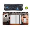 Guitar Keyboard Mat Large Gaming Mouse Pad, Anti-Slip Desk Mat for Desktop Desk Work/Home Writing Mat 11.8 * 23.6 Inches view 4