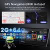 [2GB+64GB] Car Stereo for Toyota Prius 2010-2015 Android Head Unit, Wireless Carplay Android Auto Mirror Link, 9 Inch Touch Screen Car Radio GPS,Bluetooth, WiFi, FM RDS Radio,BT/SWC/EQ view 3