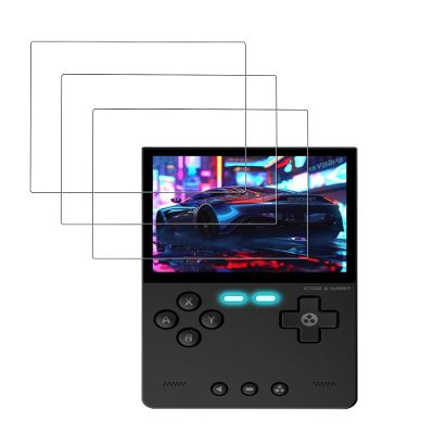 [3 Pack] Screen Protector for Trimui Brick Tempered Glass Film,BOVUGAC Screen Protector for Trimui Brick Handheld Gaming 3.2 Inch Anti-Scratch & Sensitive & 9H Hardness