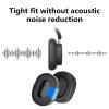 1Pair Replacement Soft Ear Pad Ear Cushions Covers for Fly Headphones Sponges Earmuffs Headsets Sleeve view 2