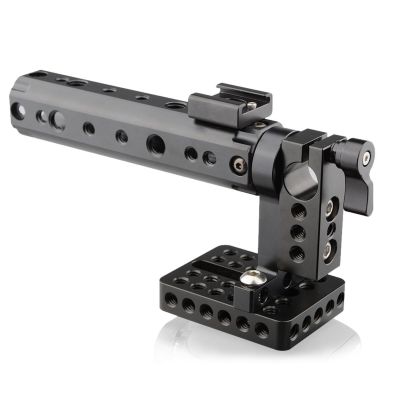 Camera Grip Top Handle with Cold Shoe for Camera Cage Video for Attaching DSLR Cameras Camcorders External