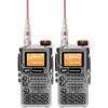 UV-K6 UV-K5(8) Ham Radio Long Range Walkie Talkies AM FM Dual Band Transceiver Two Way Radio NOAA Weather Type C Charge Handheld Radio (2 Pack) view 1
