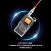 UV-K6 UV-K5(8) Ham Radio Long Range Walkie Talkies AM FM Dual Band Transceiver Two Way Radio NOAA Weather Type C Charge Handheld Radio (1 Pack) view 2