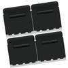 WATIIFUFU 4pcs Foldable Laptop Riser Notebook Stand for Enhanced Airflow and Ergonomic Viewing Angle Portable Laptop Holder for Desk and Couch Use view 1