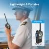 Retevis RM01P Marine Radio, RM01 Enhanced, IP67 Floating VHF Radio Handheld, 1750mAh, USB-C, NOAA, 88 Global Channels, Portable VHF Radio Marine, for Coastal Fishing Kayaking Angler (1 Pack) view 2