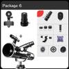114mm Portable Astronomy Telescope for Kids & Beginners, Easy to Mount, 700mm Focal Length, Ideal for Stargazing & Moon Viewing (White,3 Piece) view 3