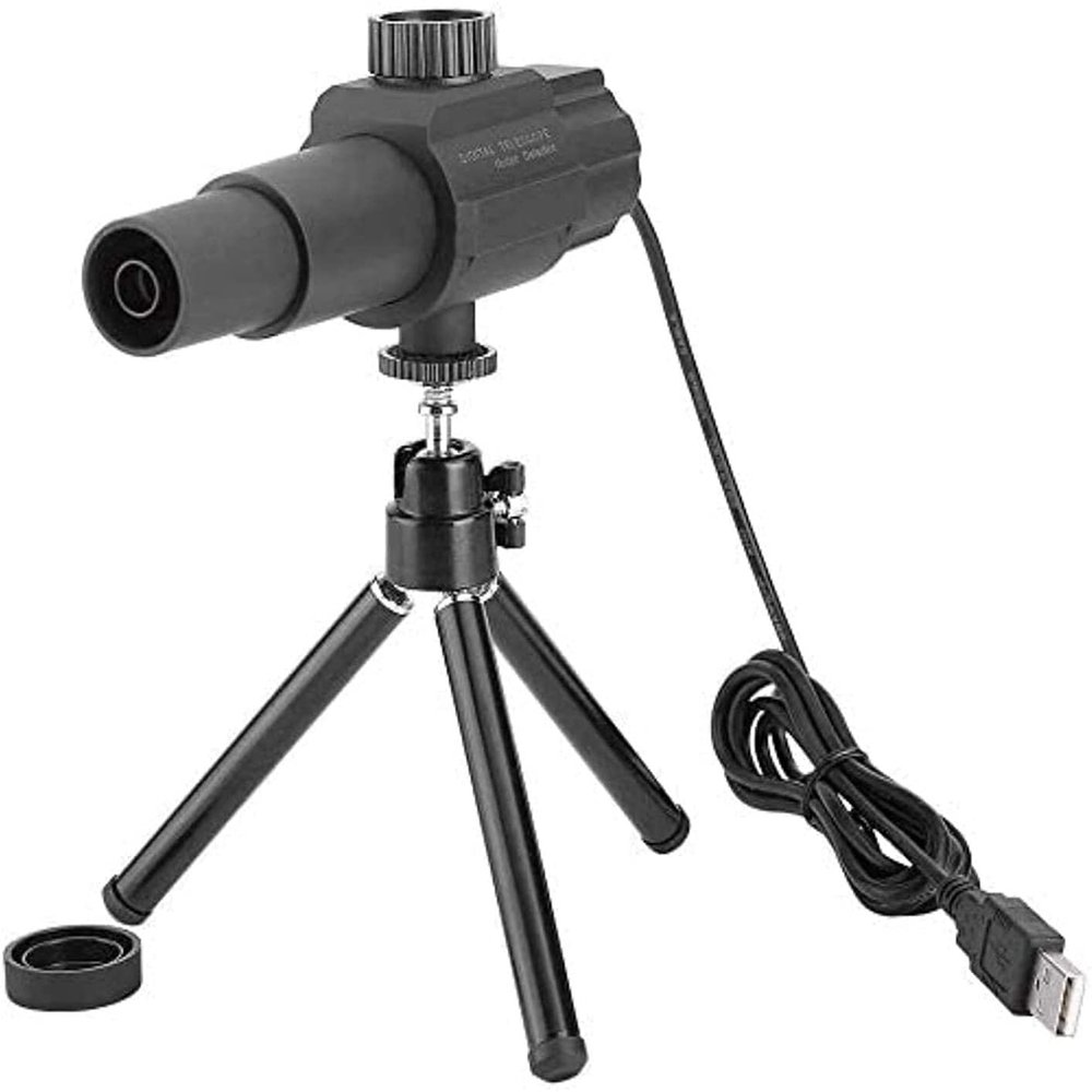 2MP USB Digital Telescope with 70X Zoom, HD Smart Motion Detection Camera Lens, Includes Tripod, Ideal for Stargazing, Sports, and Wildlife Observation
