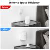 EDUP Wall Mount for eero Pro 7, Space-Saving Holder with Cable Management, Compatible Only with eero Pro 7, for Wall & Outlet Mounting- Includes Screws & Quick Start Guide (White, 1 Pack) view 3