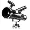 114mm Reflective Telescope for Stargazing, 700mm Focal Length, Portable and Easy-to-Use for Kids and Beginners, Ideal Gift for Astronomy Lovers(Black,Medium) view 1