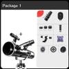 114mm Reflective Telescope for Stargazing, 700mm Focal Length, Portable and Easy-to-Use for Kids and Beginners, Ideal Gift for Astronomy Lovers(Black,Medium) view 2