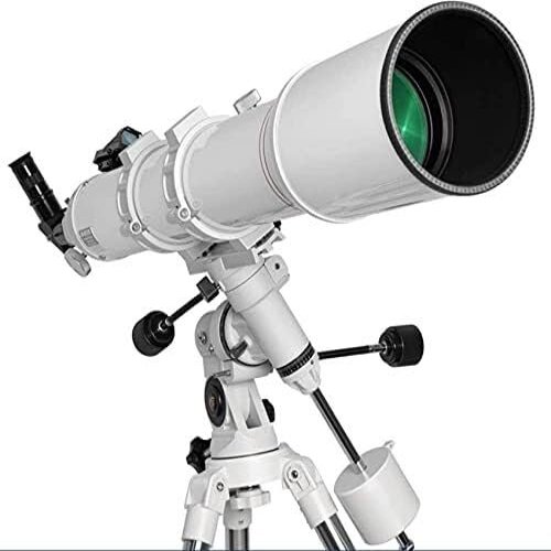 102mm Astronomical Telescope, High Power 212X Magnification, EQ3 Equatorial Mount, High Definition Telescope for Deep Space Observation, Beginner-Friendly(Round)