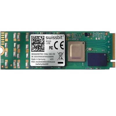 SN3000MD960GI-2MA4-2GB-STD, Solid State Drives - SSD Industrial M.2 PCIe SSD, N3000, 960 GB, 3D TLC Flash, 40C to +85C