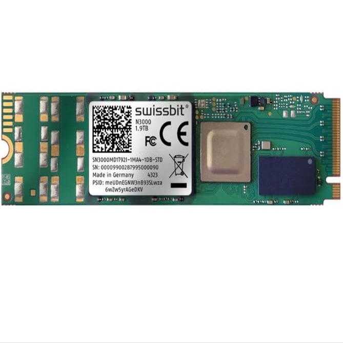 SN3000MD960GI-2MA4-2GB-STD, Solid State Drives - SSD Industrial M.2 PCIe SSD, N3000, 960 GB, 3D TLC Flash, 40C to +85C