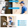 8 Channel Wireless Home Security Camera System with Two-Way Audio/AI Face Detection/Colour Night Vision/Smart Playback Video, 8CH WiFi NVR kit, 8pcs 3MP Surveillance Security Cameras, NO Hard Drive view 4