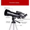 70mm Astronomical Telescope for Beginners, Refractor Telescope with Tripod and Carrying Bag, Perfect for Kids & Adults Stargazing and Moon Observation(Package 3) view 2