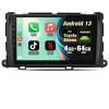 Solvitek 9 inch Car Radio for Toyota Sienna 2011-2014 with Wireless Carplay Android Auto, Android 13 Stereo with FM BT GPS SWC Backup Camera (4GB RAM+64GB ROM) view 1