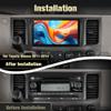 Solvitek 9 inch Car Radio for Toyota Sienna 2011-2014 with Wireless Carplay Android Auto, Android 13 Stereo with FM BT GPS SWC Backup Camera (4GB RAM+64GB ROM) view 2