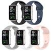 E ECSEM Bands Compatible for Huawei Band 10/Band 9/Band8 Watch Strap Classic Flexible Colorful Adjustable Replacement Wristband, Multicolor Selection view 1