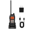 Retevis RM15 Marine Radio 6W, IP68 Floating VHF Radio Handheld,Dual-Way Noise Reduction Audio System Maritime Radio, 2000mAh, Type-C, NOAA, Falling Water Flash Alarm,Boat Radio for Marine Use (1 Pack) view 1