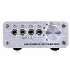 4 Input 4 Output Digital Multi-Channel 3.5mm MP3 Audio Signal Switch Switcher Earphone Switcher Wholesale view 1