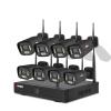 8 Channel WiFi Security Camera System, 8X 3MP Plug-in Wired Outdoor Indoor Cameras, H.265 NVR Camera System with 2-Way Audio, Face/Motion Detection, Color Night Vision, Dual Alarms, Smart Playback view 1