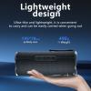 BYANDBY Bluetooth Speaker with IPX5 Waterproof 2 Portable, Long Playtime, Wireless Stereo Pairing, 12W Stereo Sound, BT 5.3, Bassup, Electronics for Home, Shower, Outdoors, Travel(Black) view 2