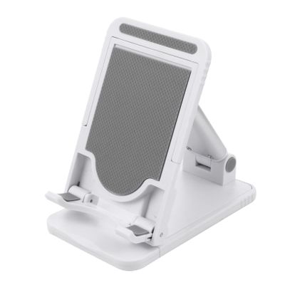 NAMOARLY Adjustable Foldable Desktop Phone Tablet Holder Versatile Pad Bracket for Gaming Video Calls and Reading Sturdy Base Height Adjustable for Optimal Viewing