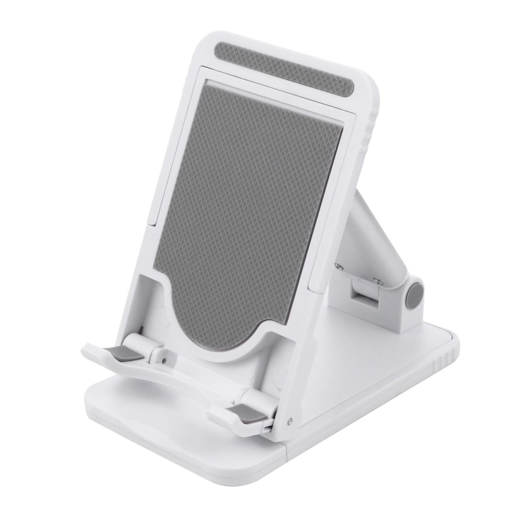 NAMOARLY Adjustable Foldable Desktop Phone Tablet Holder Versatile Pad Bracket for Gaming Video Calls and Reading Sturdy Base Height Adjustable for Optimal Viewing