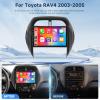 2G+64G Android 13 Car Stereo for Toyota RAV4 2003 2004 2005 with Wireless Carplay Android Auto, 9 Inch Touch Screen Radio Support GPS/WiFi/Bluetooth/FM/SWC/Backup Camera view 2