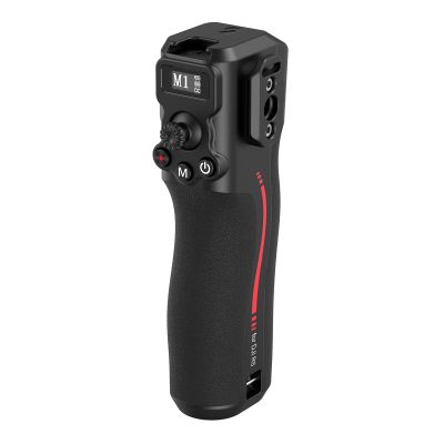 SMALLRIG Handle with Follow Focus for DJI RS 2 / RS 3 Pro/RS 4 / RS 4 Pro/RS 5 Gimbal Stabilizer, Handle with 1/4"-20 locating Holes and a Cold Shoe Mount, Max Load 4.4lb