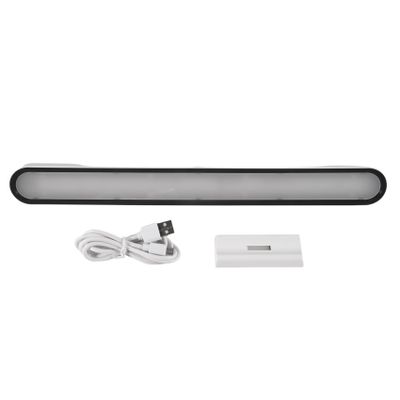 Yaregelun Wireless LED Wall Reading Light Stick on Bunk Dimmable Contact Lights Headboard Adhesive Lamp for Makeup Mirror - White