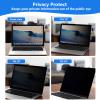 AIZYR Magnetic Privacy Screen Protector, Anti Glare Anti-Scratch Protector Film, Anti Spy Screen Protector Film for Data Confidentiality Privacy Shield,27inch 598 * 337mm view 3