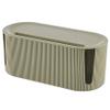 Cord Management Box, Cable Management Box with Lid & Slot, 12.2x5.3x4.9 inch Cord with Breathable Hole Base, Non Slip Cable Organizer to Hide Cords and Power Strip view 3