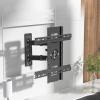 LZDRETUQ TV Wall Mount Bracket - with Articulated Rotation and Tilt, TV Bracket with 0-90 Horizontal and Vertical Screen Rotation, for 32-60 Inch Screen view 1