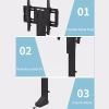 LZDRETUQ for 42-70 Inch Electric TV Lift Stand - Adjustable TV Mount Bracket - Telescopic Electric TV Lift - Can Be Hidden in A Cabinet Motorized Tv Mount, Up to 60kg, Travel Less Than 40 Seconds view 4