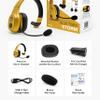 Blue Tiger Storm Gold- Wireless Trucker Bluetooth Headset with Mic view 4