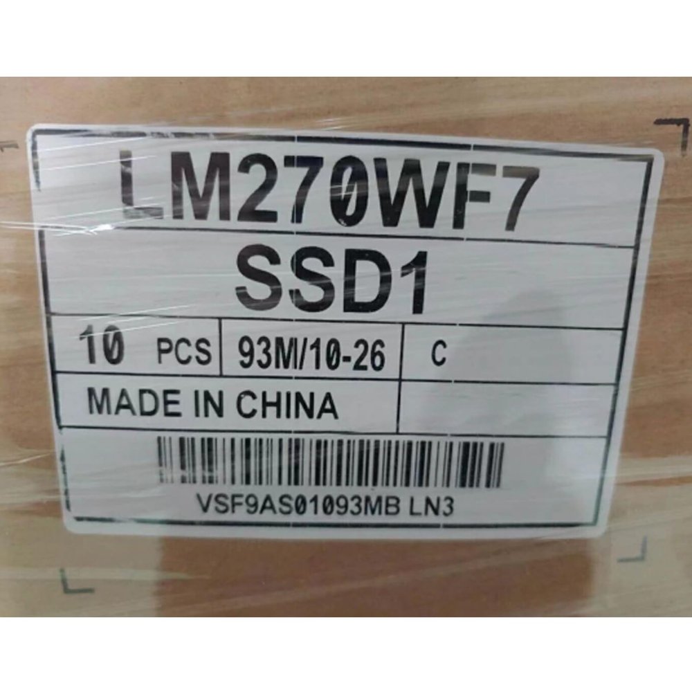 CungSu LM270WF7-SSD1 New and Sealed in Box LM270WF7SSD1