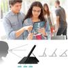 for iPad Air 11 Inch Case (M3/M2-2025/2024), iPad Air 5th Generation 2022/4th Gen 2020 10.9 Inch,360 Degree Rotating Stand Smart Protective Cover Case,Rabbit and Christmas Tree view 2