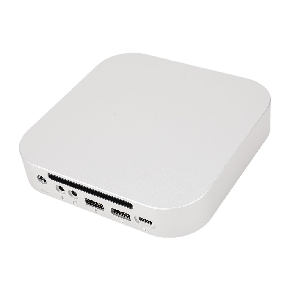 for Mini M4 M4, 9 in 1 Aluminum Stand and Dock 10Gbps USB USB C Charging 3.5MM Earphone Jack M.2SSD Interface Docking Station (US Plug)