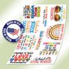 10pcs School Social Worker Sticker Sheet, Thoughtful Uplifting Vinyl Decals for Counselors, Mental Health Advocates, Educators, Waterproof UV-Resistant, for Laptop, Water Bottle, Notebook, Phone Case view 3
