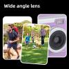 4K Digital Camera, 48MP Auto Focus Compact Students Camera with 18x Digital Zoom, 2.4 Inch Screen, Built in Fill Light, Suitable for Travel, Personal Selfies, Growth Records view 3