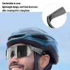 ASHATA Bluetooth 5.3 Sport Sunglasses for Men & Women, Smart Cycling Glasses with Mic, Sun Proof Lens, Music Sunglasses for Cycling, Outdoor Sports & Riding view 3