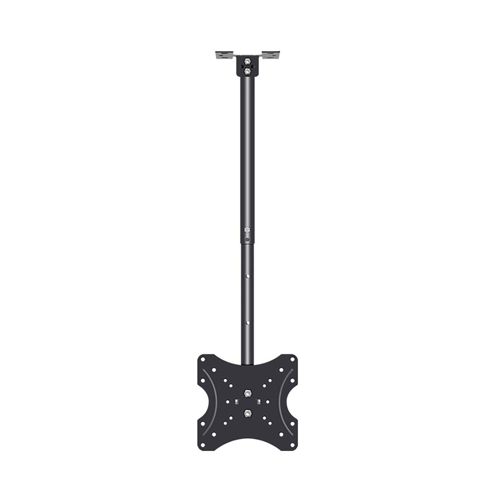 Adjustable Ceiling TV Mount Bracket, Fits Most 14-32" LCD, Tilt/360Swivel, Holds Up to 30kg Screens TV Bracket