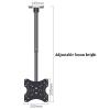 Adjustable Ceiling TV Mount Bracket, Fits Most 14-32" LCD, Tilt/360Swivel, Holds Up to 30kg Screens TV Bracket view 2